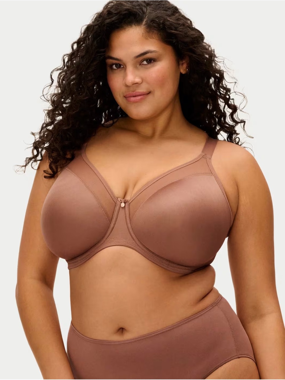 Elomi Smooth Banded Bra in Clove
